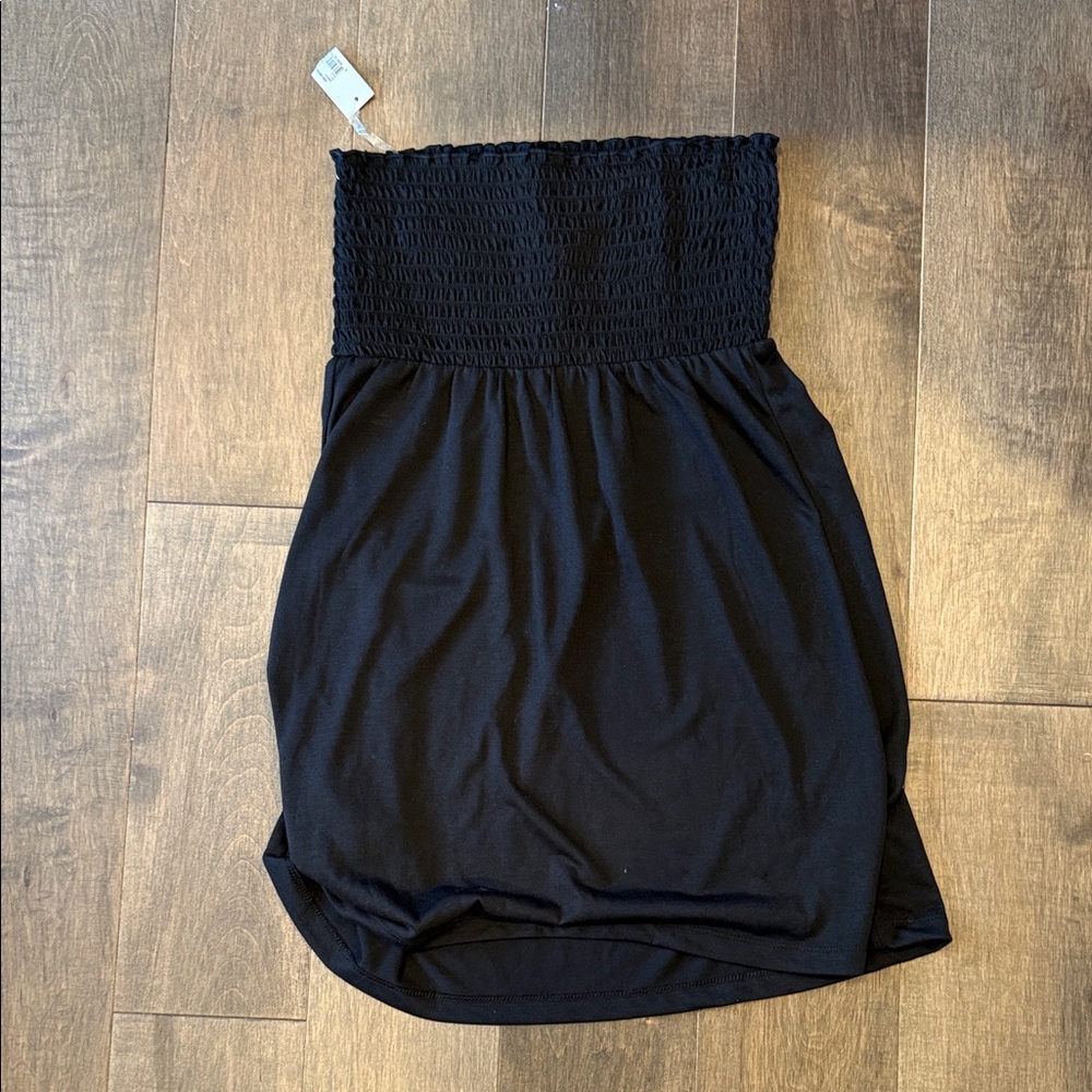 Black Strapless Dress